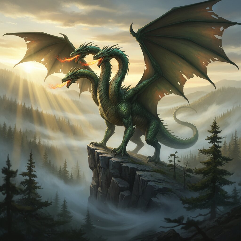 Kosti 3D — Zmey Gorynych, the legendary dragon